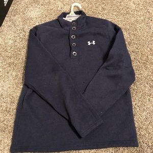 under armor half button up sweater